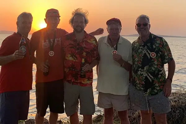 Sunset Teams Picture