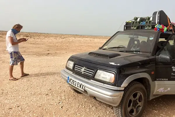 Stuck in Mauritania