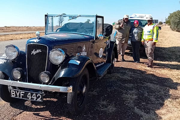Iinitial stop | Africa Rally 2025